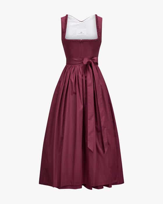 Dirndl lang mit Schürze