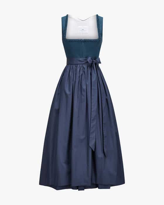 Dirndl lang mit Schürze 