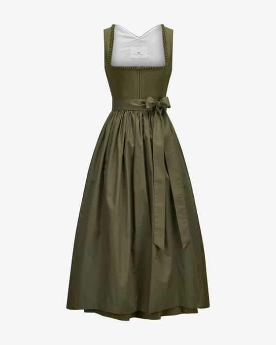 Dirndl lang mit Schürze