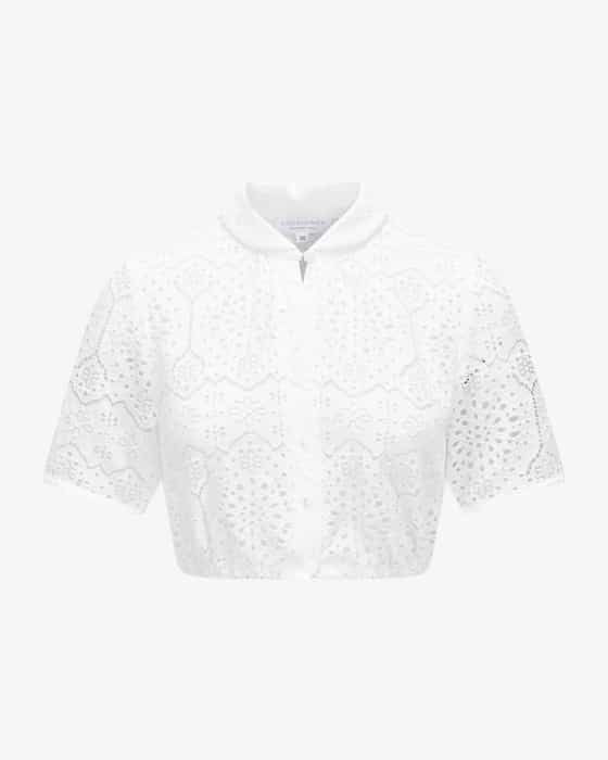 Dirndlbluse Semi-Transparent 