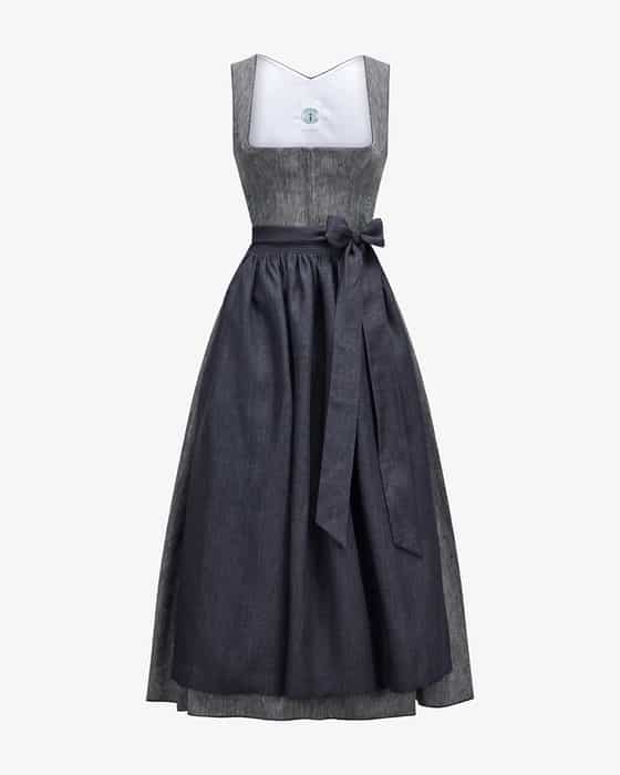 Bette Leinendirndl lang mit Sylvia Schürze 