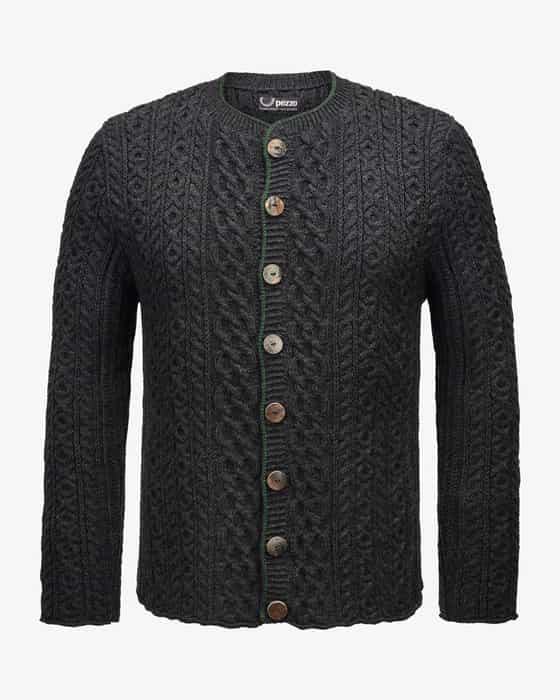 Traditional hand-knitted cardigan 