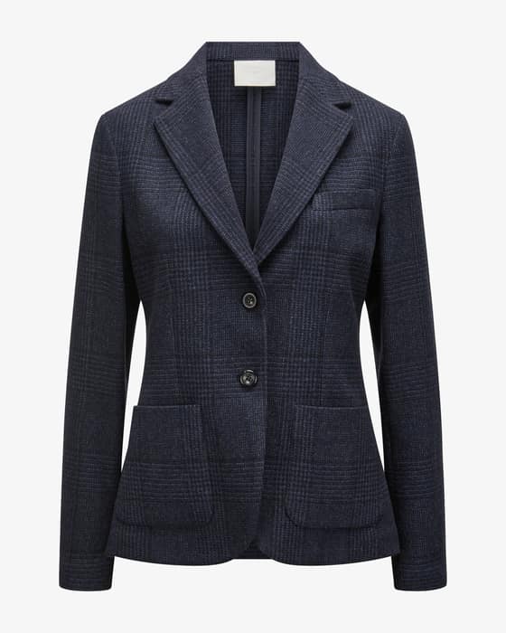 Blazer Slim Fit aus Schurwolle und Cashmere