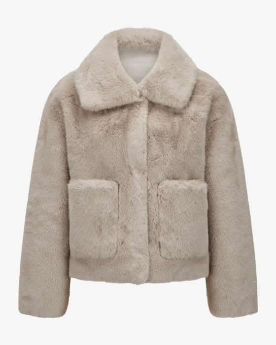 Shara Wende-Kunstfelljacke 