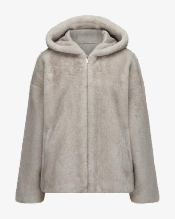 Ruby Wende-Kunstfelljacke