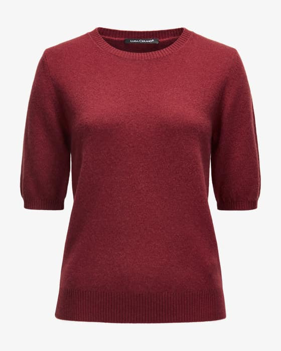 Strickshirt aus Wolle und Cashmere