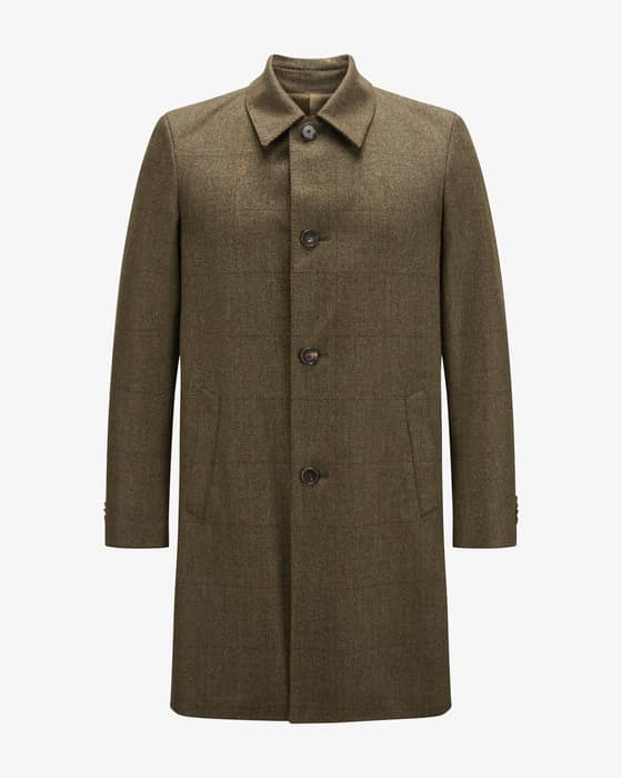 Fly Woll-Seiden-Mantel 