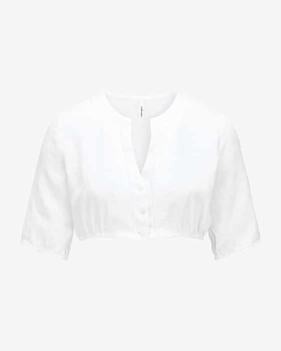 Leinen-Dirndlbluse 