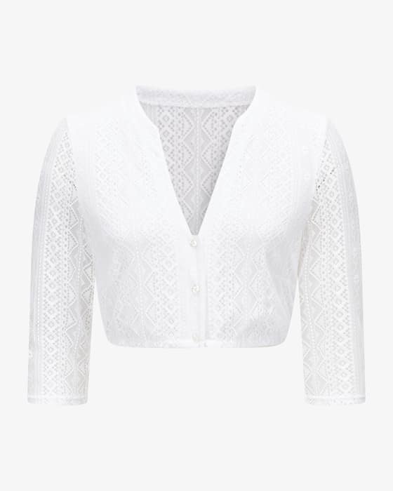 Dirndlbluse Semi-Transparent