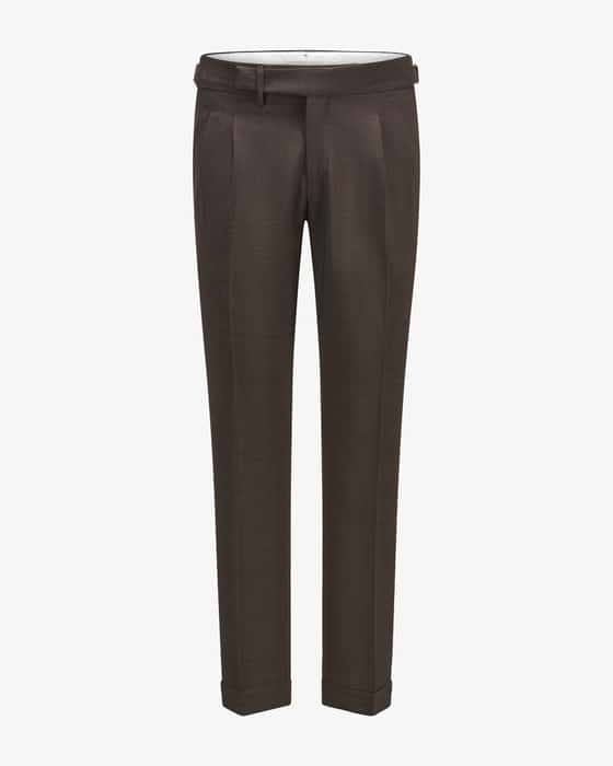 Hose Quartieris aus Schurwoll-Mix