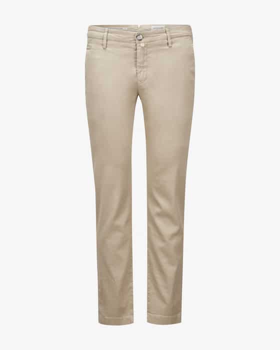 Hose Bobby Slim Fit aus Baumwoll-Leinen-Mix