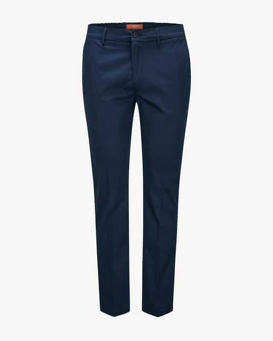 Chino Solferino aus Baumwoll-Mix