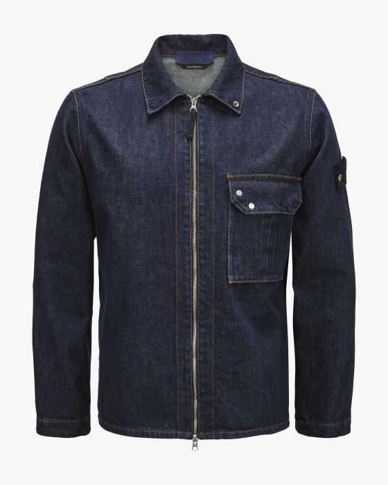 Denim overshirt