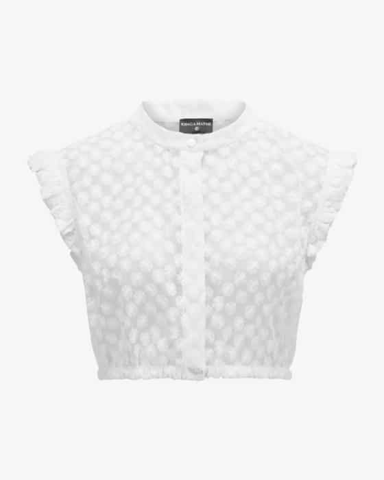 Emma dirndl blouse semi-transparent