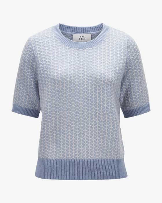 Strickshirt Enoki aus Cashmere und Seide