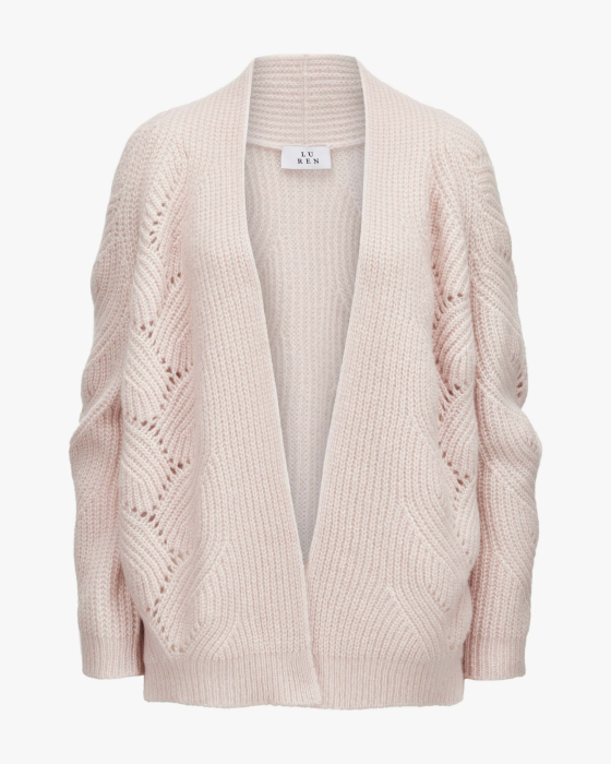 Cardigan Nadeshiko aus Cashmere und Seide