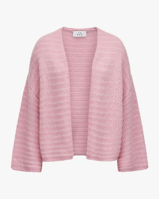 Cardigan Tsuge aus Cashmere und Seide