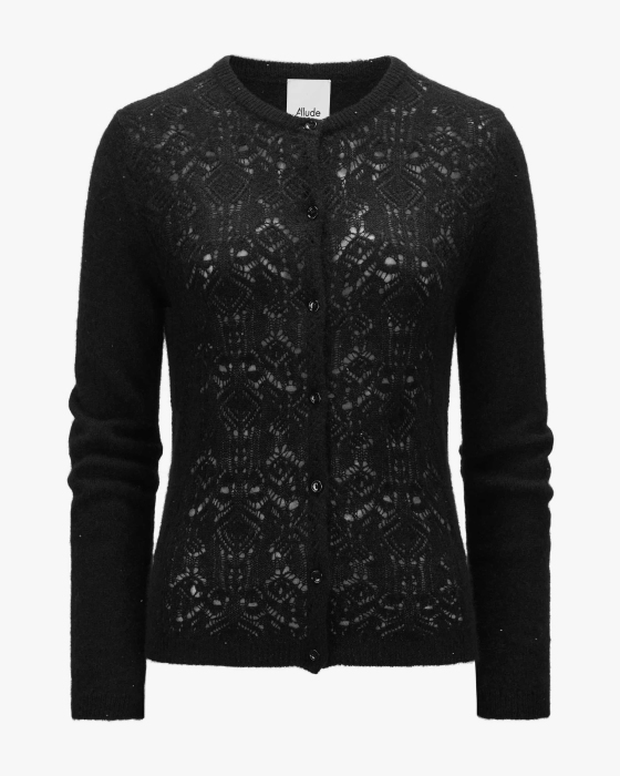 Strickjacke aus Schurwolle und Cashmere