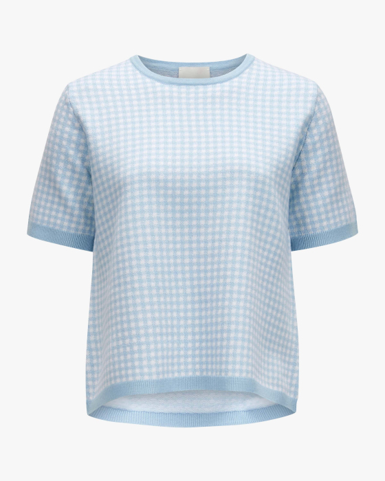 Strickshirt aus Schurwolle und Cashmere