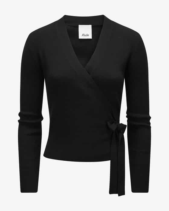 Wickeljacke aus Merino-Schurwolle