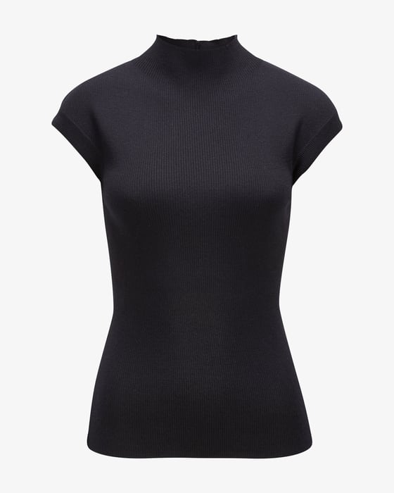 Stricktop aus Merino-Schurwolle