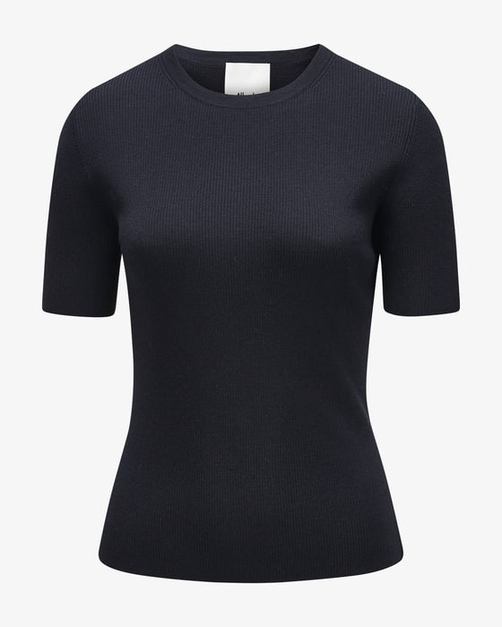 Strickshirt aus Merino-Schurwolle