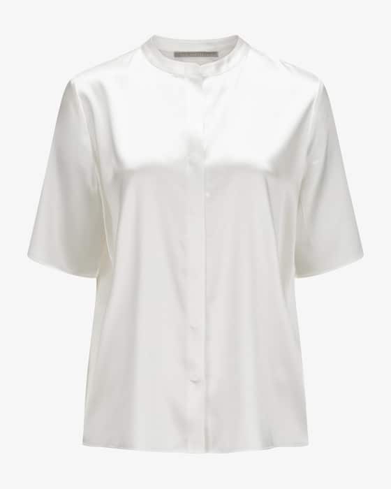 Seiden-Blusenshirt 