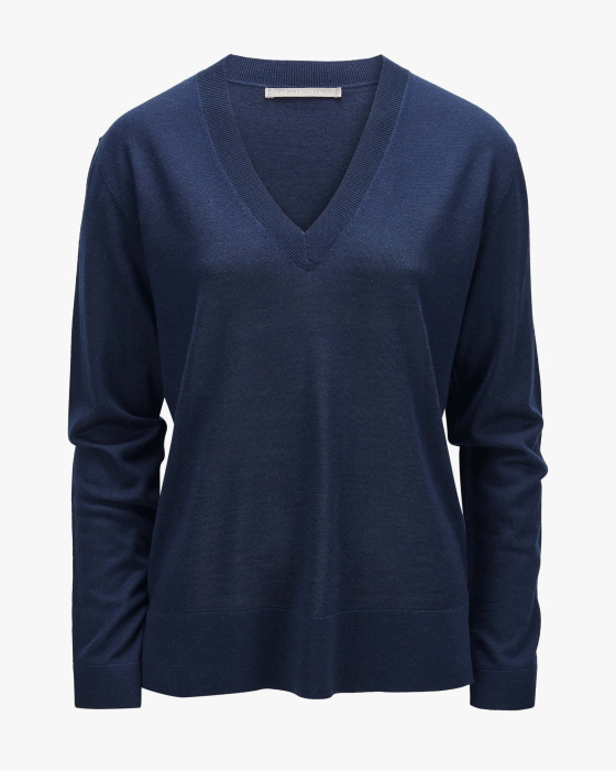 Pullover aus Wolle und Seide