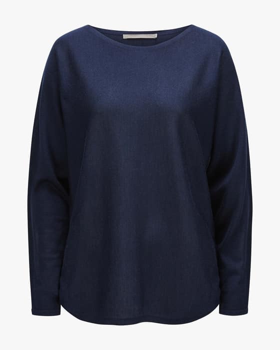 Pullover aus Wolle und Seide