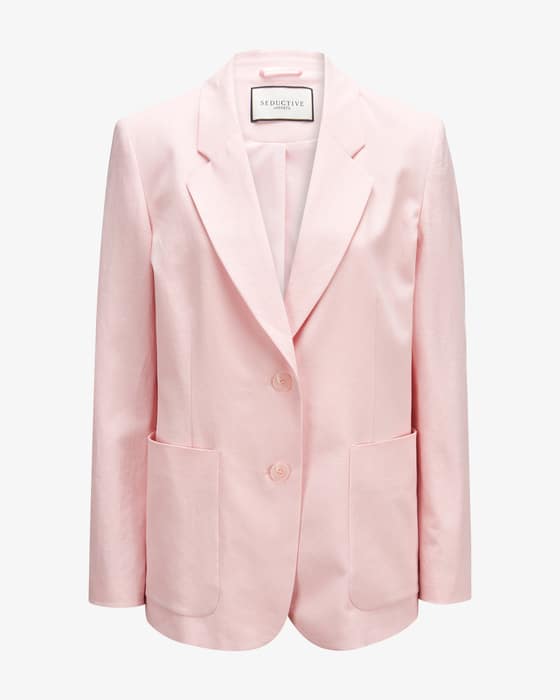 Blazer Carette aus Leinen-Mix