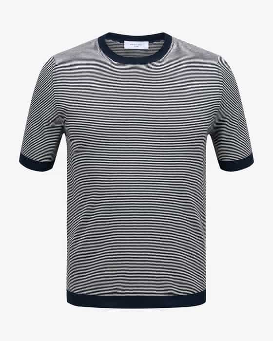 Strickshirt aus Baumwolle