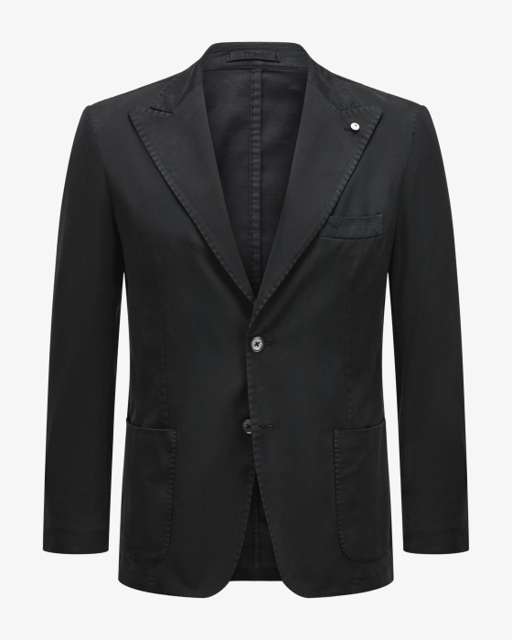 Sakko aus Baumwoll-Seiden-Mix