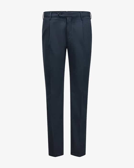 Chino aus Baumwoll-Seiden-Mix