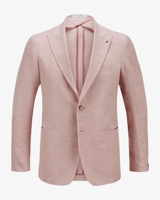 Sakko aus Leinen und Baumwolle