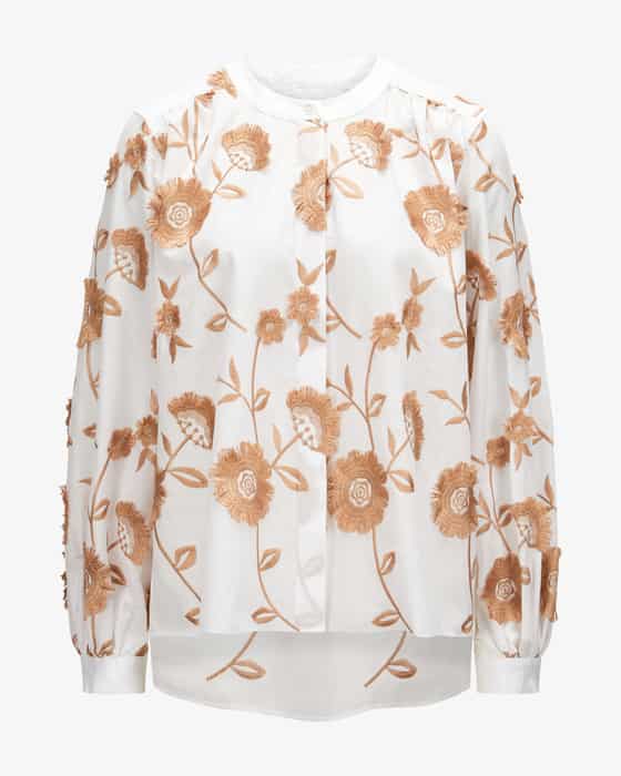 Bluse Anouk aus Baumwoll-Mix