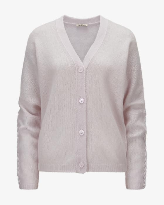 Strickjacke aus Cashmere und Seide