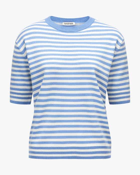 Strickshirt aus Schurwolle und Cashmere