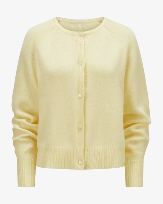 Strickjacke aus Cashmere und Baumwolle