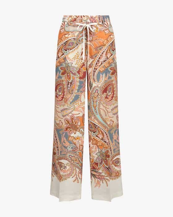 Hose Adrienne aus Lyocell und Leinen