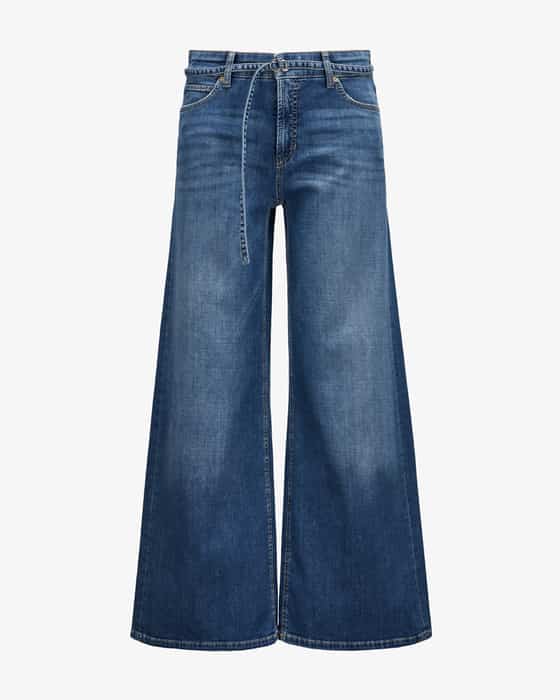 Jeans Palazzo Cropped