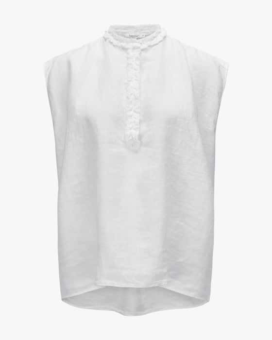 Blusentop aus Leinen