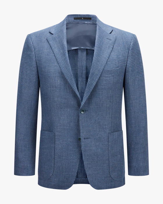 Sakko Sawyer Regular Fit aus Leinen und Schurwolle