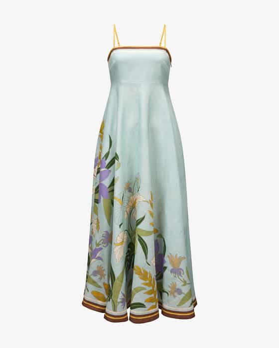 Leinen-Maxikleid Alfie