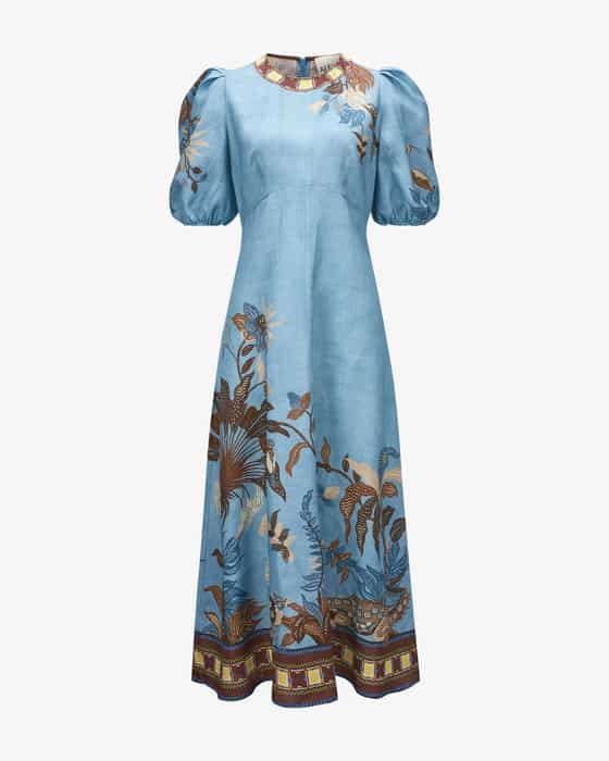 Leinen-Maxikleid Georgie
