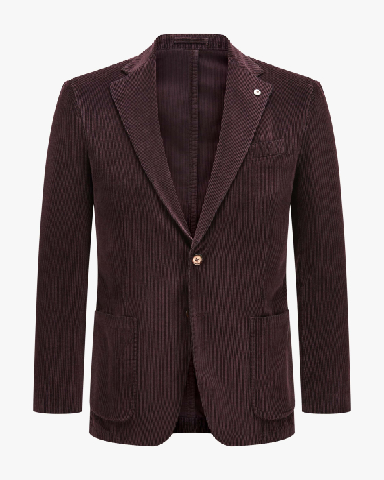 Cordsakko aus Baumwolle und Cashmere 