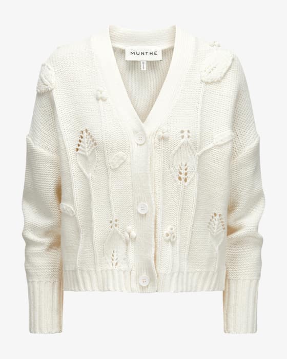 Strickjacke Biora aus Baumwoll-Mix