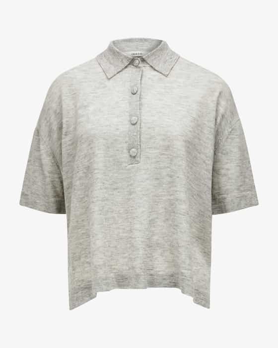 Strickshirt aus Woll-Cashmere-Mix