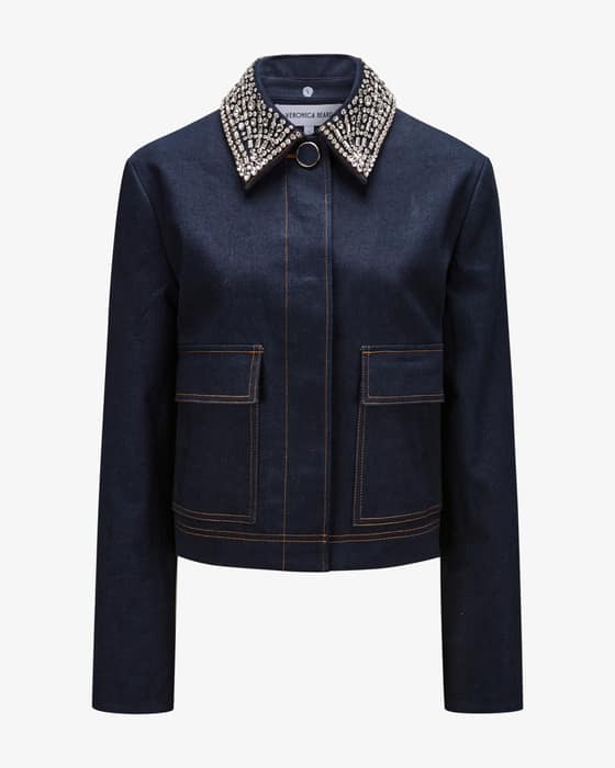 Jeansjacke Embellished Barrington 