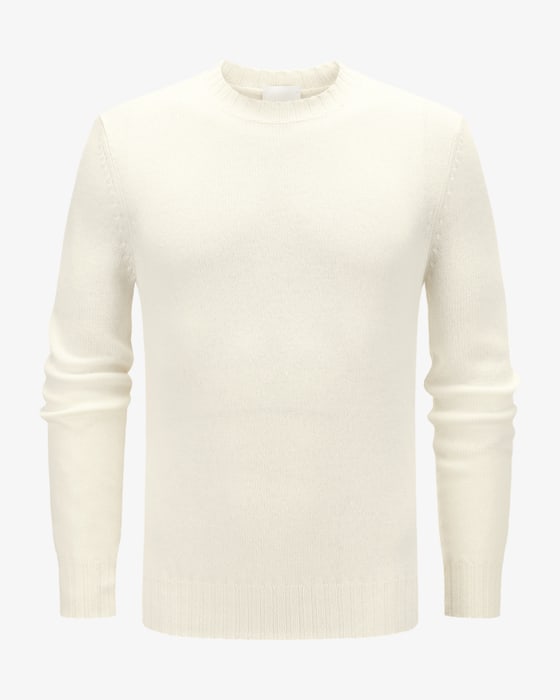 Pullover aus Schurwolle und Cashmere
