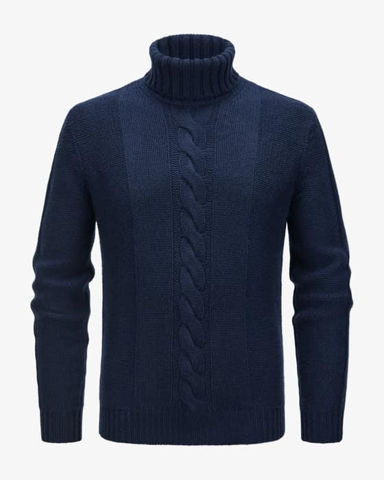 Rollkragenpullover aus Cashmere